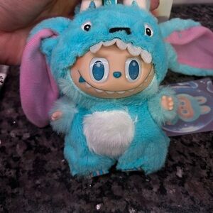 Blue Monster Plush Toy keychain